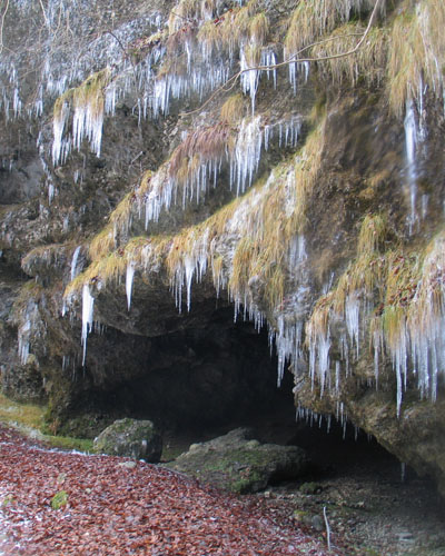 Eiszapfengrotte